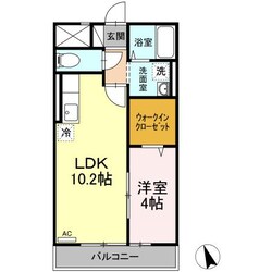 カナディアンコート長町南の物件間取画像